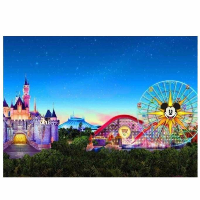 Private Pool Oasis/Disney 15Mins /Disney+ Hbo/Gym Placentia Extérieur photo